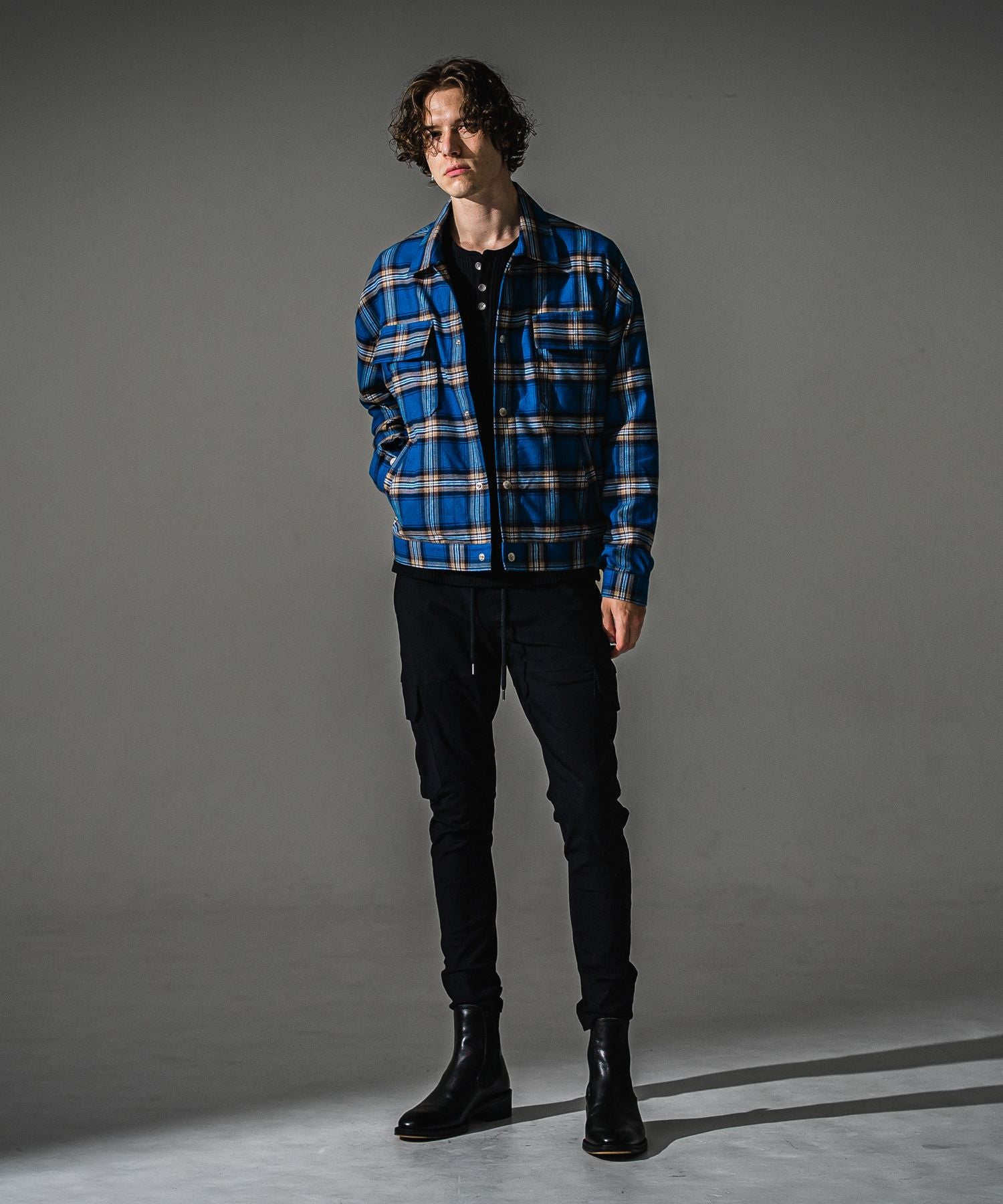 RESOUND CLOTHING リサウンドクロージング KNT HENRY RC41-C-001 BLACK