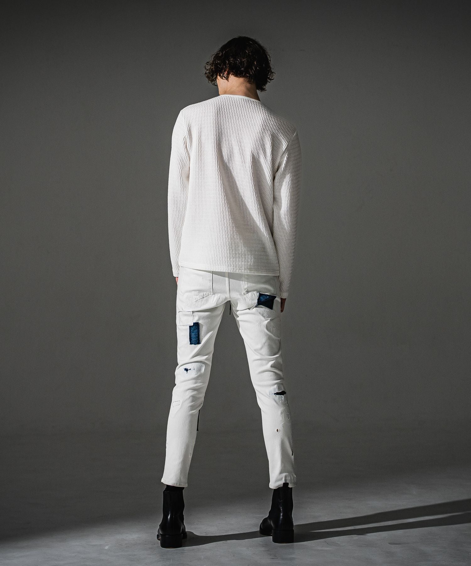 RESOUND CLOTHING リサウンドクロージング KNT HENRY RC41-C-001 WHITE