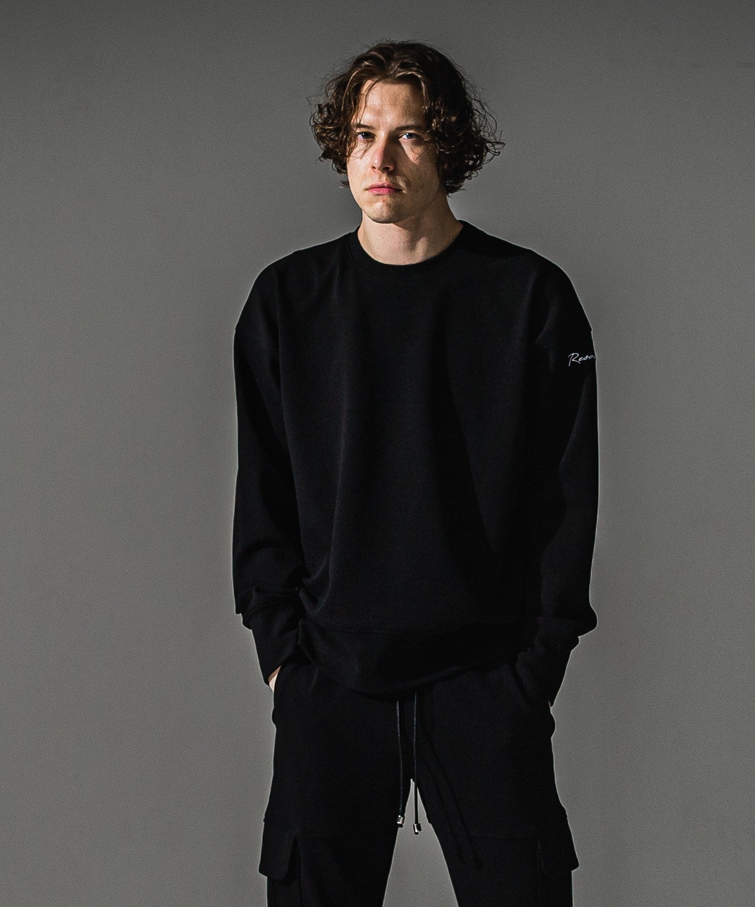 RESOUND CLOTHING リサウンドクロージング light blister trainer RC41-C-003 BLACK