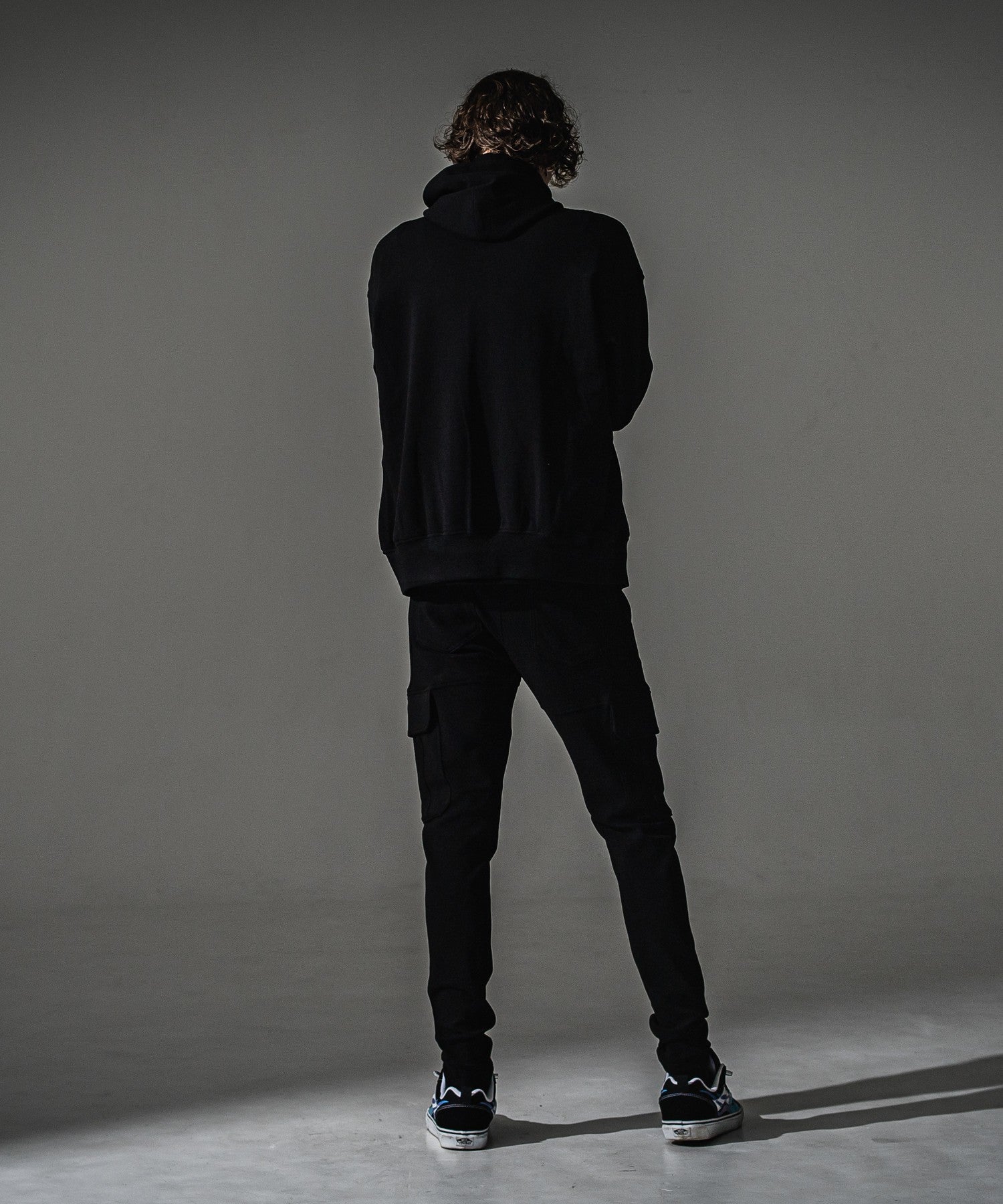 RESOUND CLOTHING リサウンドクロージング blister Varsity hoodie RC41-C-006 BLACK