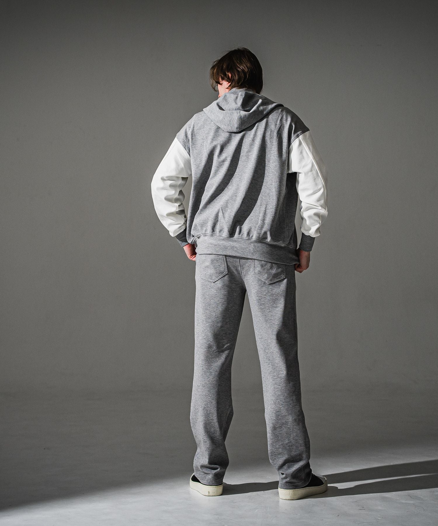 RESOUND CLOTHING リサウンドクロージング blister Varsity hoodie RC41-C-006 GREY