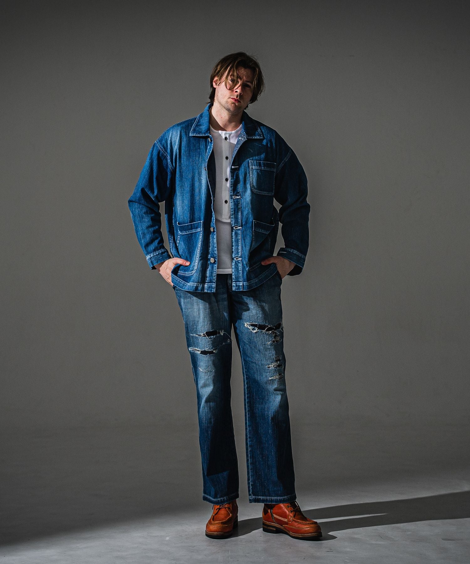 RESOUND CLOTHING リサウンドクロージング RC CAVER ALL RC41-JK-004-2 DIND