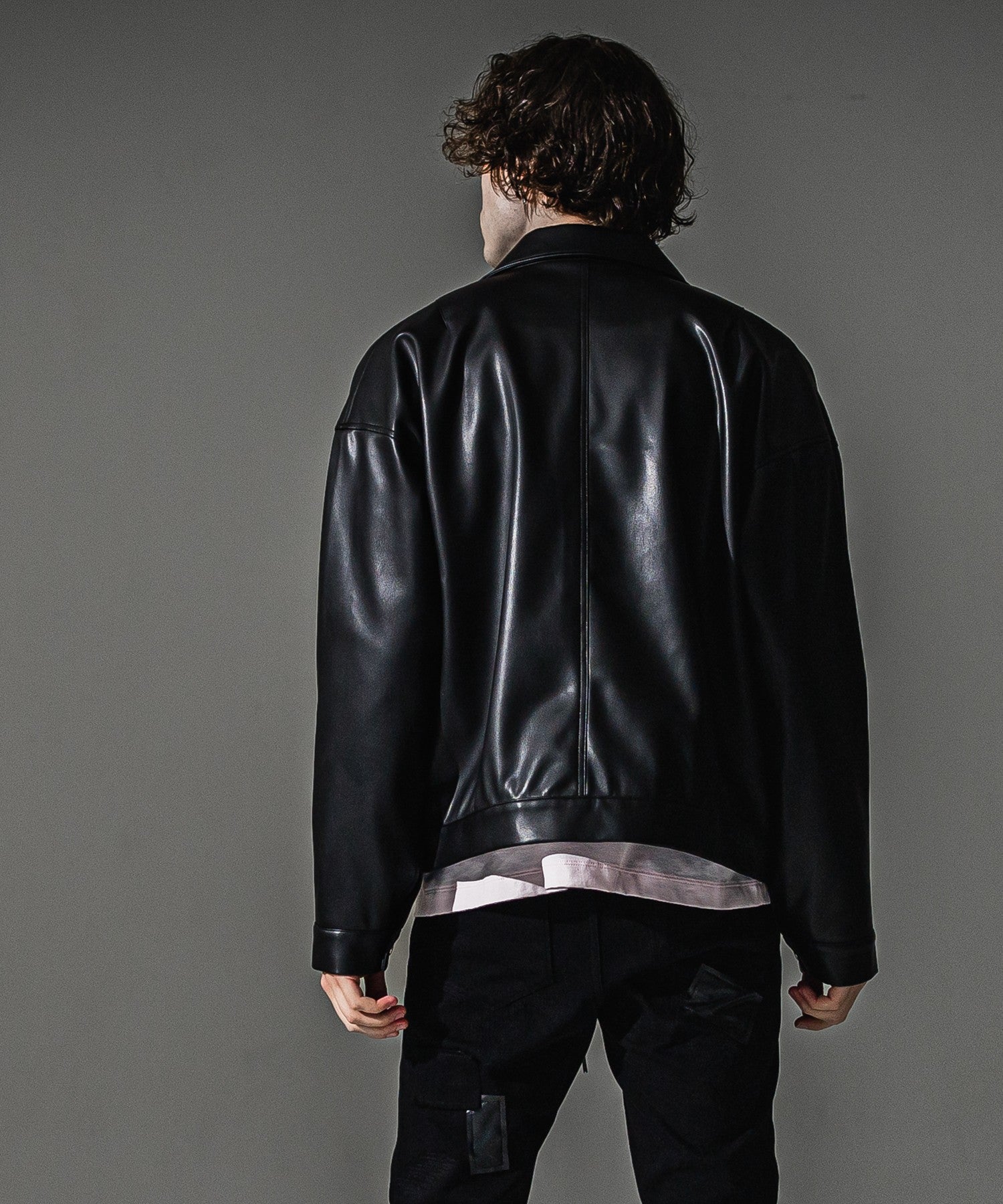 RESOUND CLOTHING リサウンドクロージング leather sp jk RC41-JK-005 BLACK