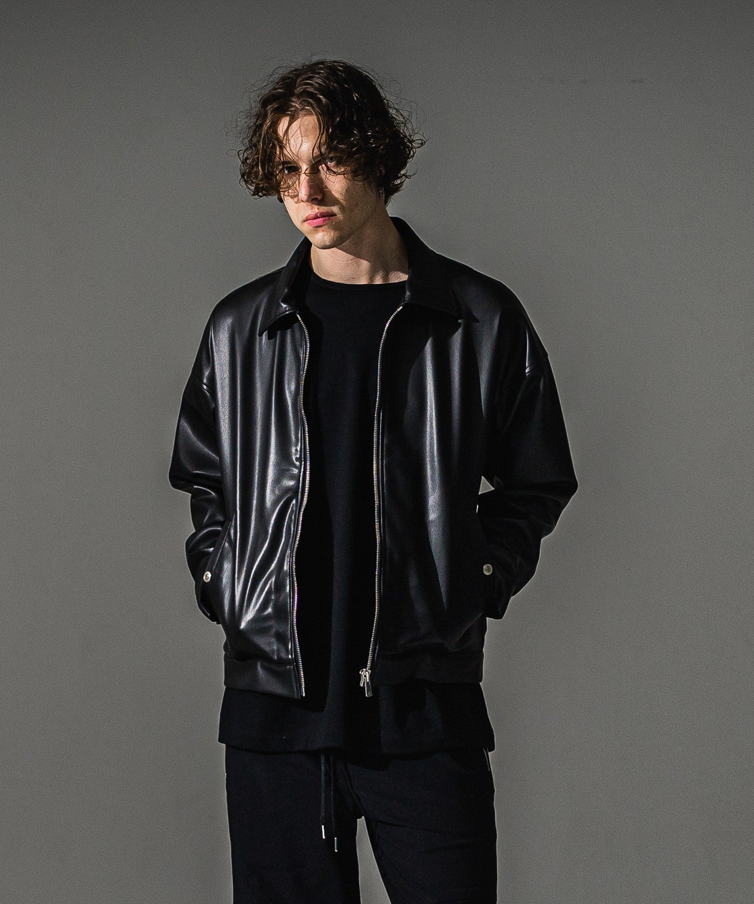 RESOUND CLOTHING リサウンドクロージング leather sp jk RC41-JK-005 BLACK
