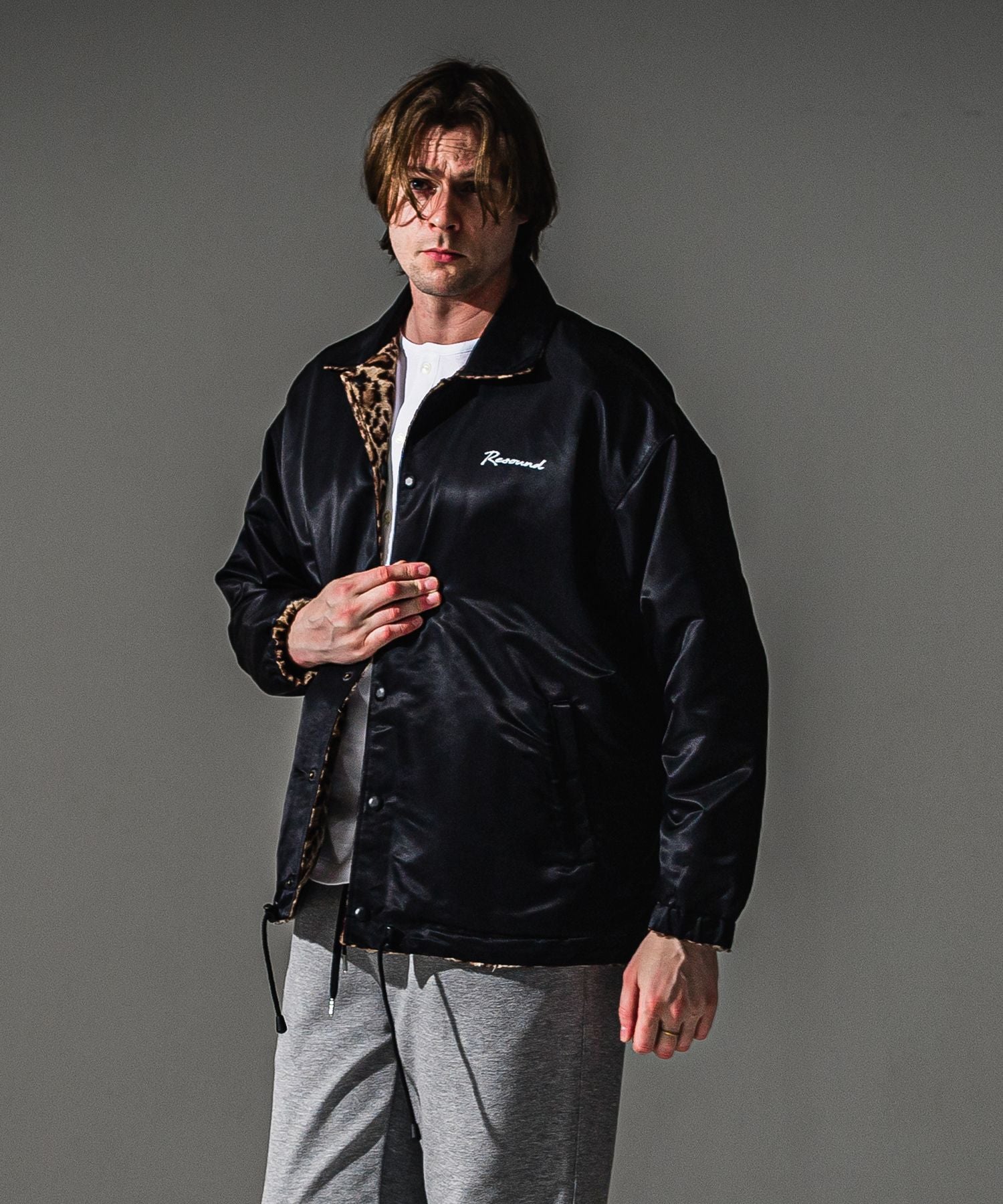 RESOUND CLOTHING リサウンドクロージング REV COACH JK RC41-JK-010 BLACK
