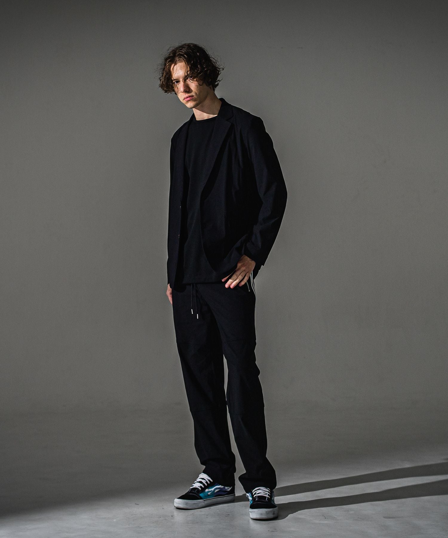 RESOUND CLOTHING リサウンドクロージング GARY loose JACKET RC41-JK-011 NYLONBK