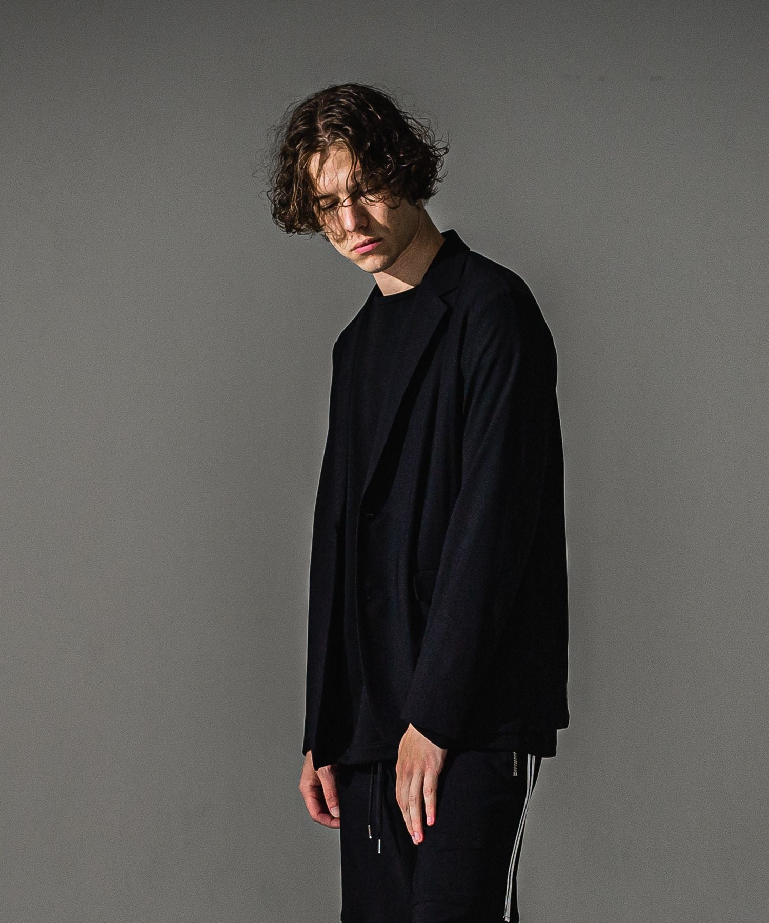 RESOUND CLOTHING リサウンドクロージング GARY loose JACKET RC41-JK-011 NYLONBK