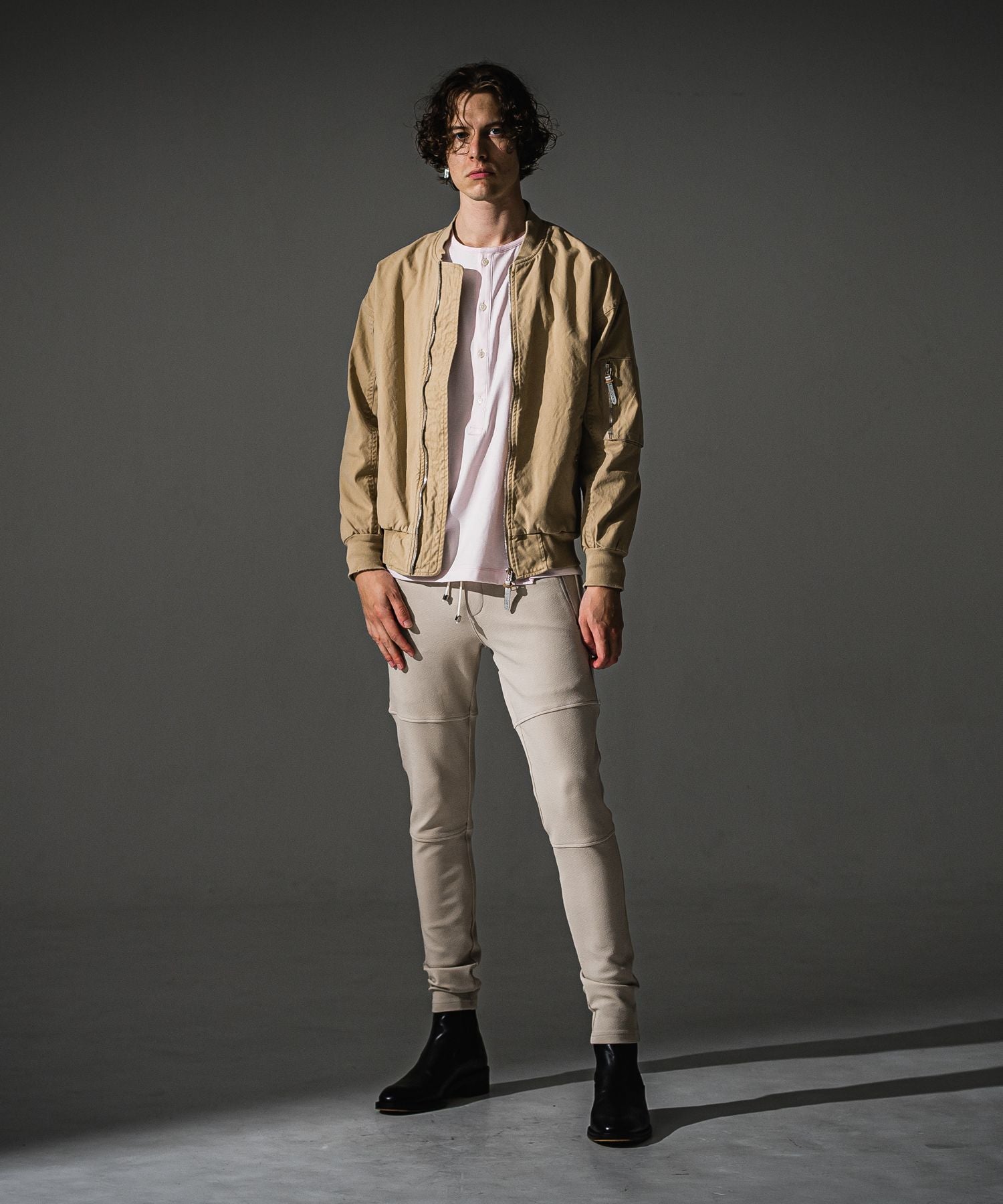 RESOUND CLOTHING リサウンドクロージング OVER HENRY LONGSLEAVE RC41-T-004 PINK