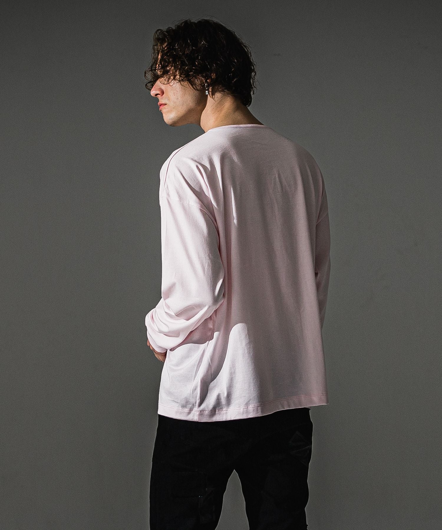 RESOUND CLOTHING リサウンドクロージング OVER HENRY LONGSLEAVE RC41-T-004 PINK