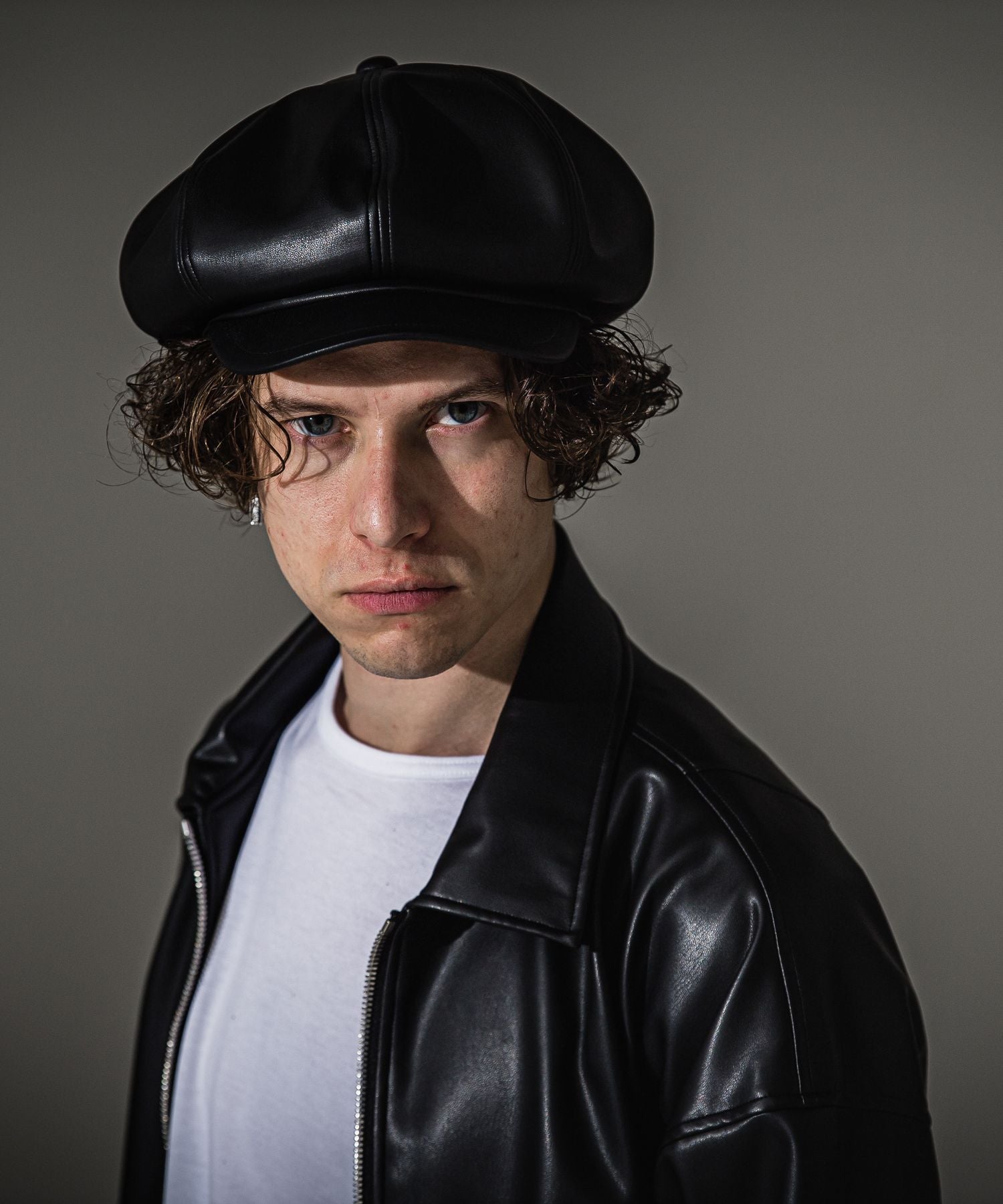 RESOUND CLOTHING リサウンドクロージング RAY casquette RC41-CAP-004 LEATHER
