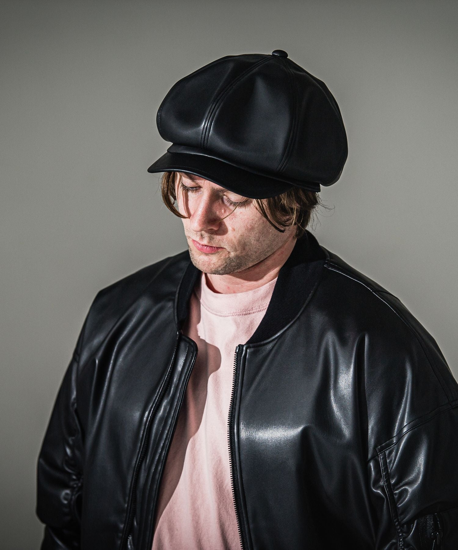 RESOUND CLOTHING リサウンドクロージング RAY casquette RC41-CAP-004 LEATHER