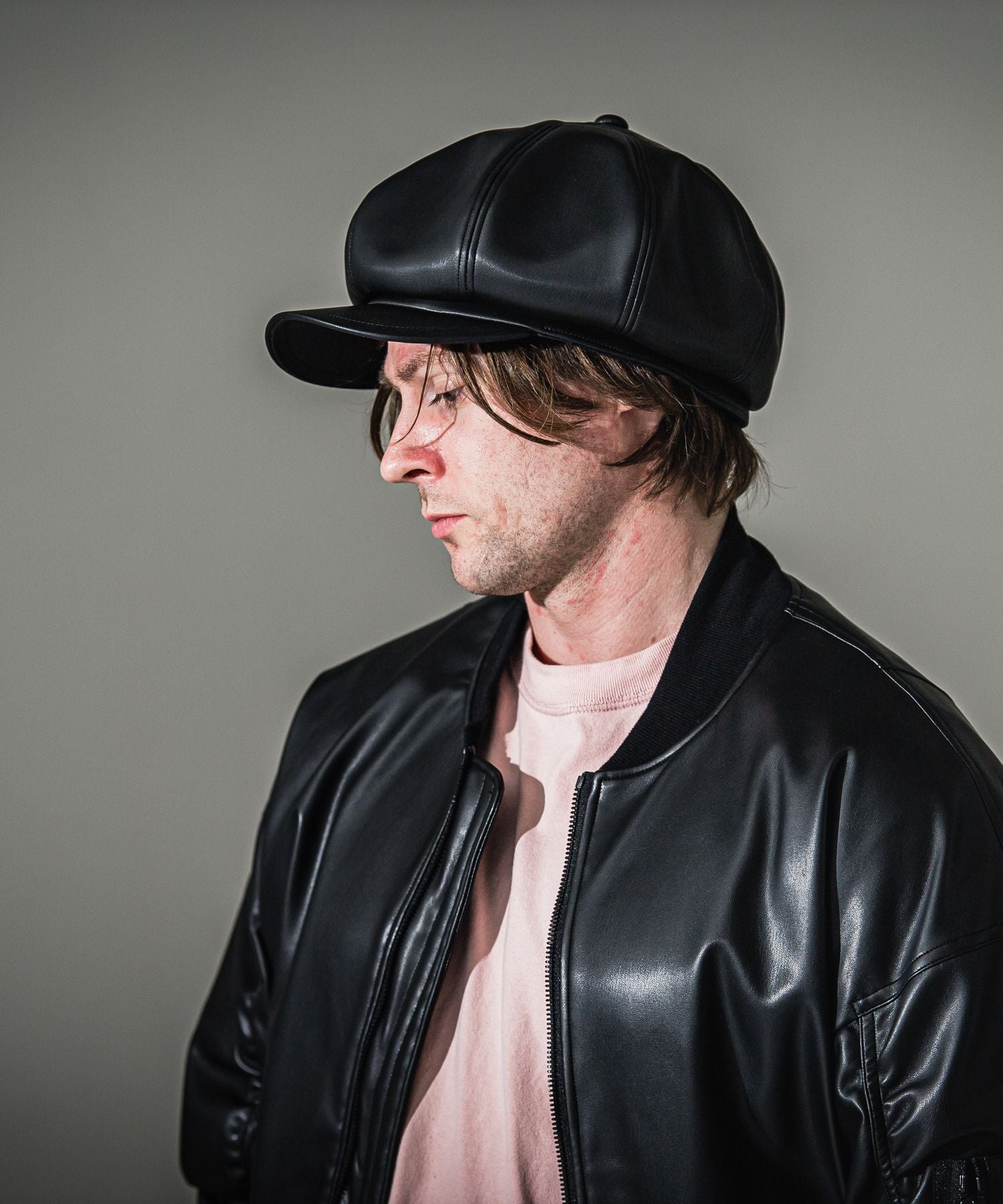 RESOUND CLOTHING リサウンドクロージング RAY casquette RC41-CAP-004 LEATHER