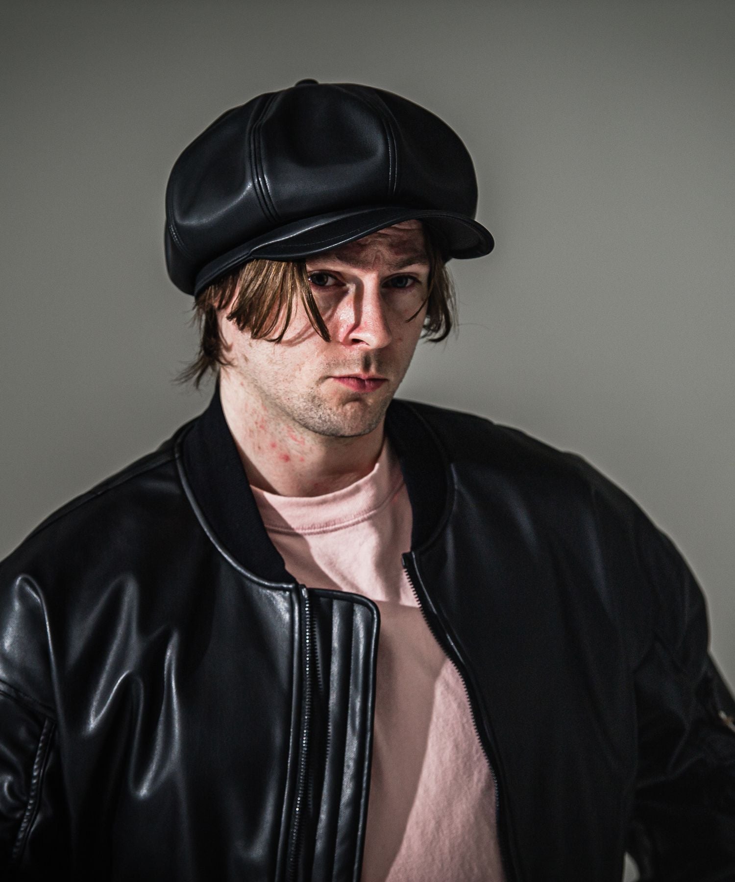 RESOUND CLOTHING リサウンドクロージング RAY casquette RC41-CAP-004 LEATHER