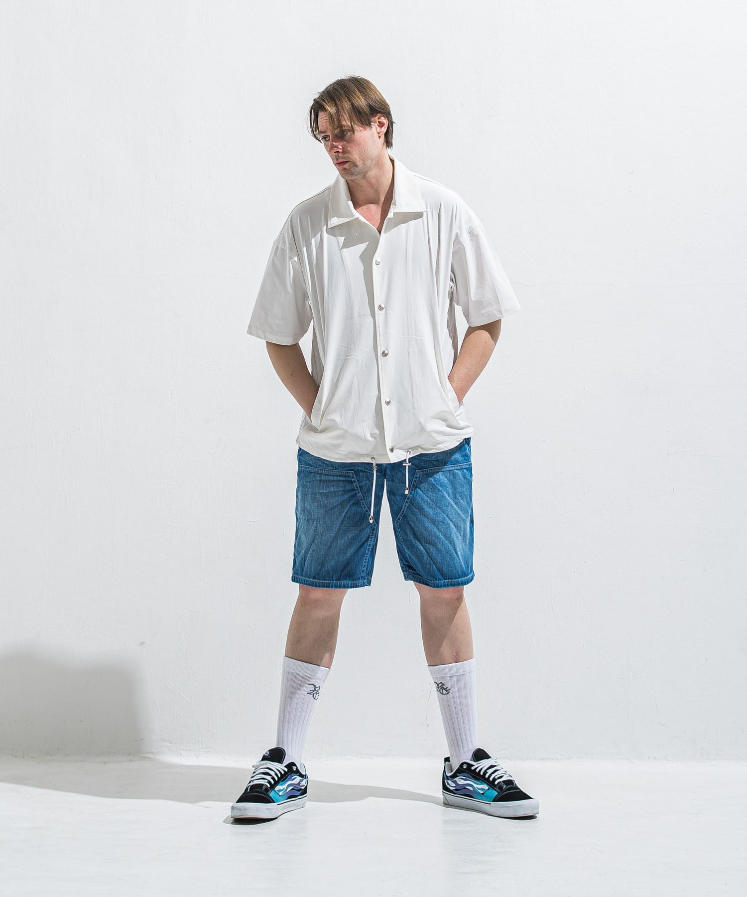 RESOUND CLOTHING リサウンドクロージング RC SP SOX2 RC-BASIC-SOX3 WHITE