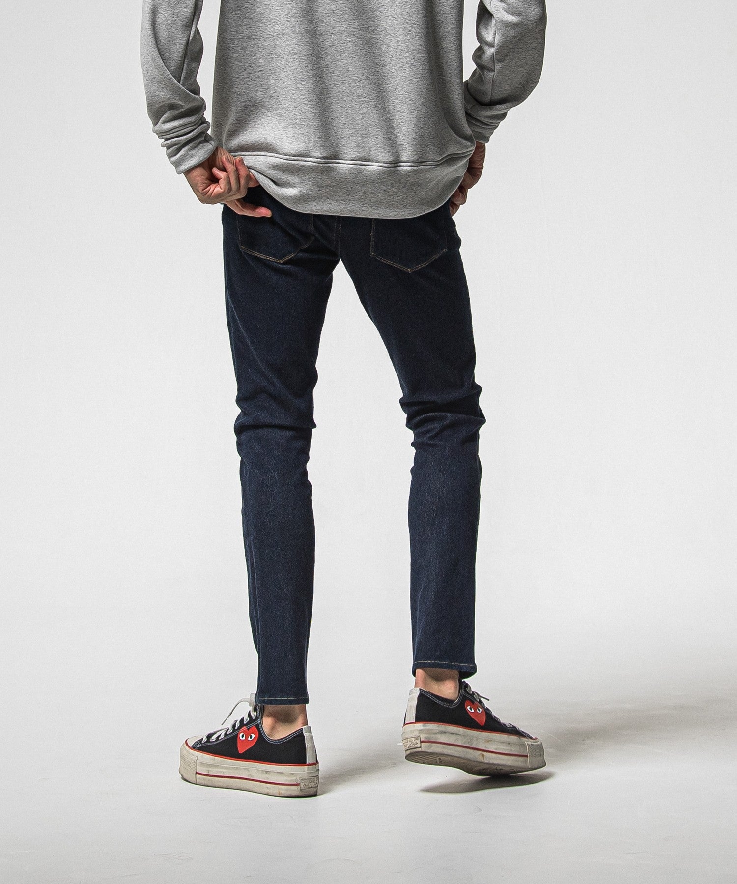 RESOUND CLOTHING リサウンドクロージング MICK DENIM JERSEY BASIC-ST-020 INDO/W