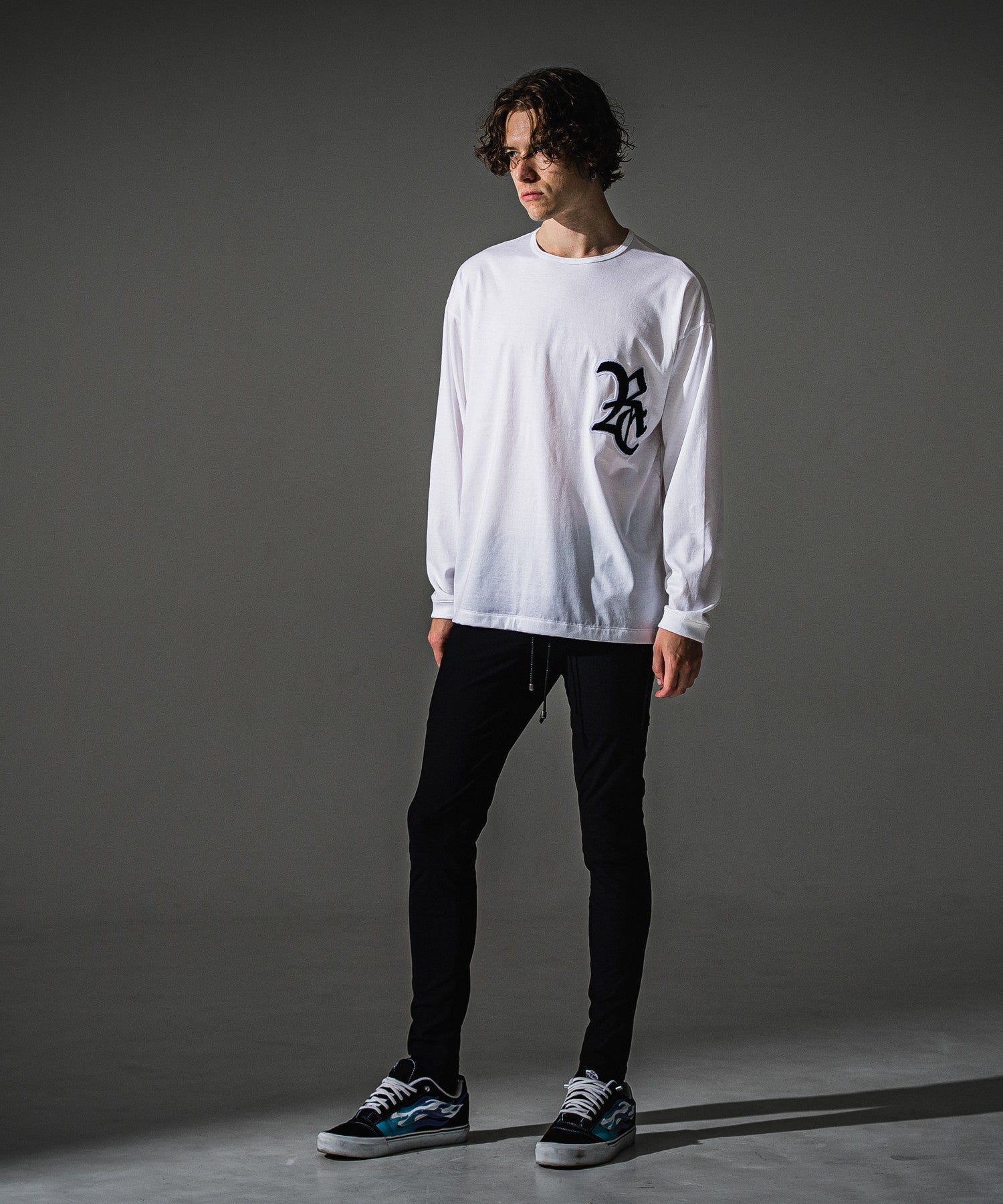 RESOUND CLOTHING リサウンドクロージング Johnson LINE NYLON PT BASIC-ST-009 BKWH