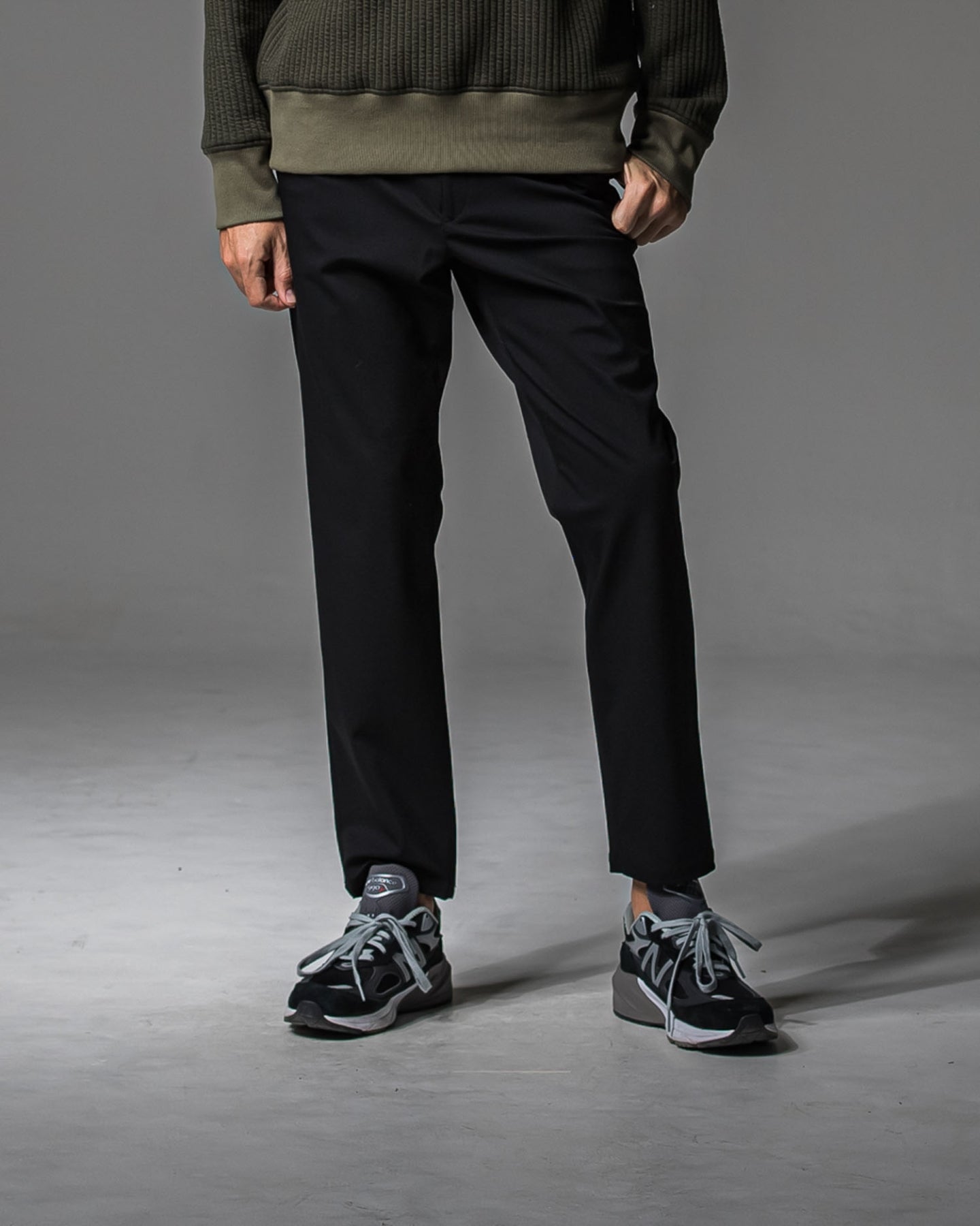 PAT WIDE EASY PANTS OXBLACK RC37-ST-036BN