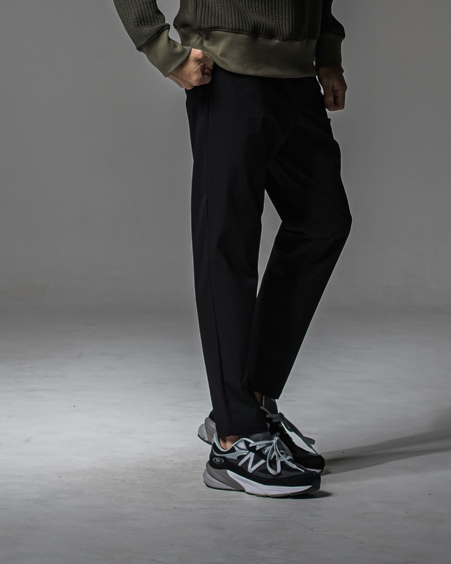 PAT WIDE EASY PANTS OXBLACK RC37-ST-036BN