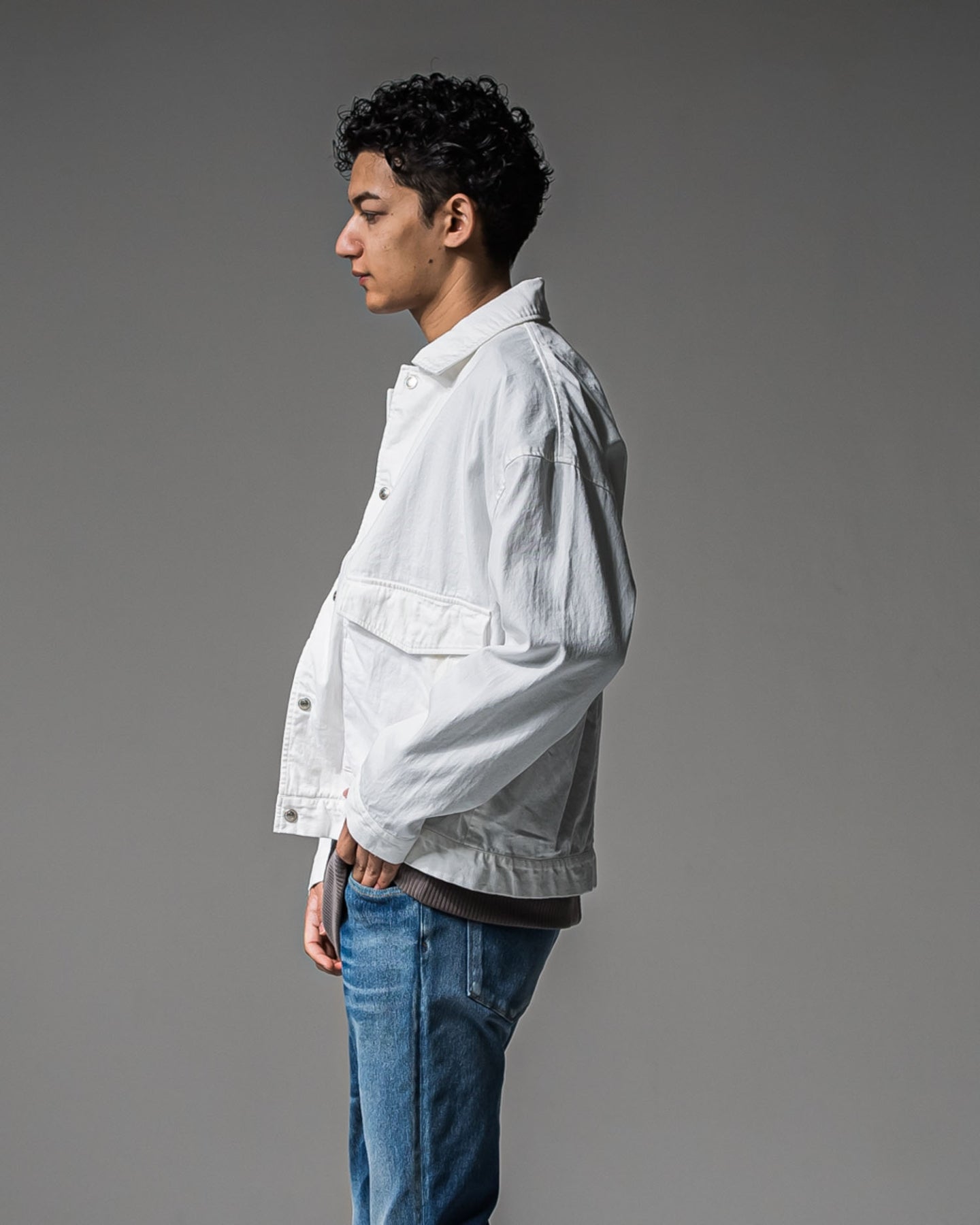 LDENIM AG flight jk RC37-JK-001 WHITE