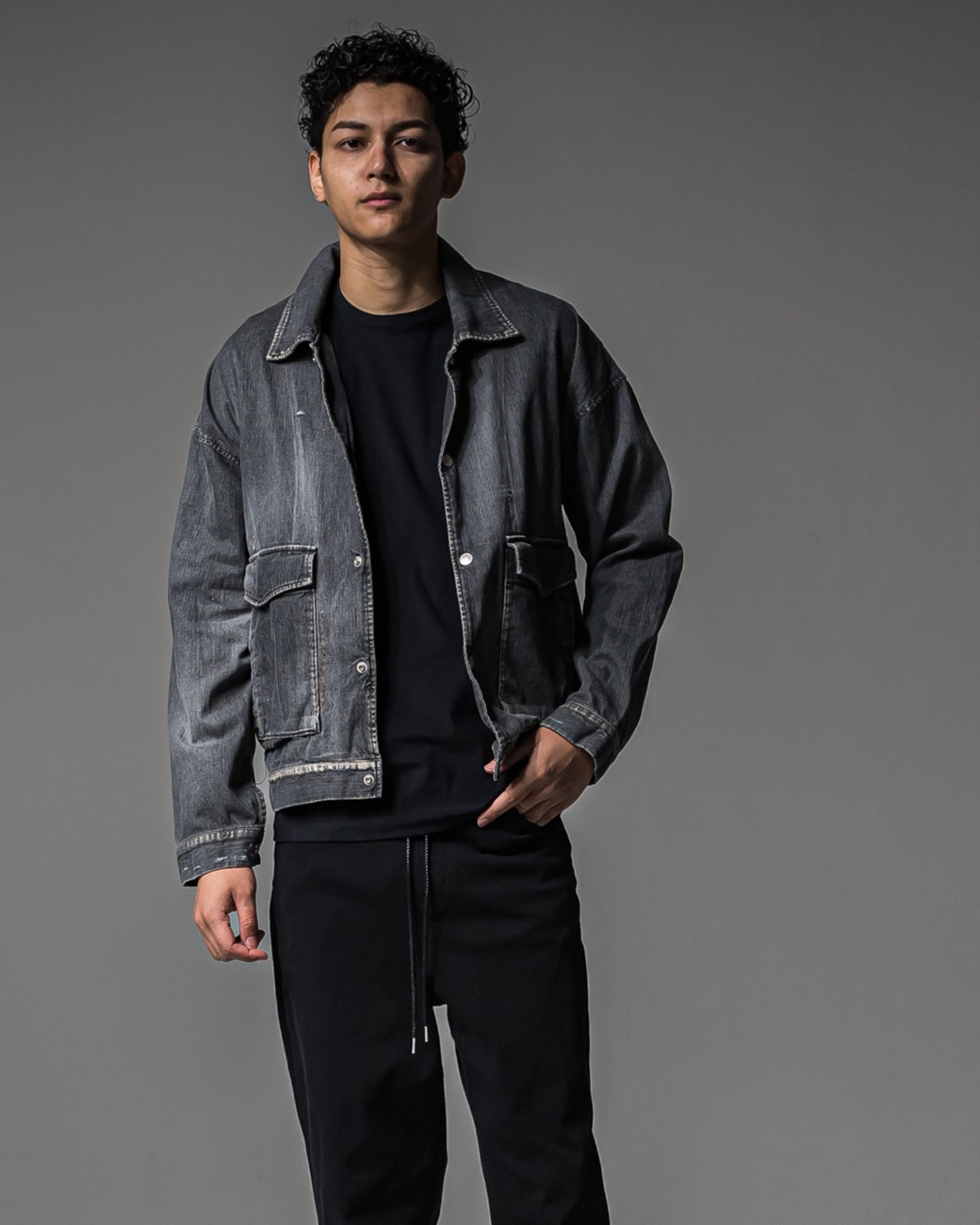 LDENIM AG flight jk RC37-JK-0012 BKUSED