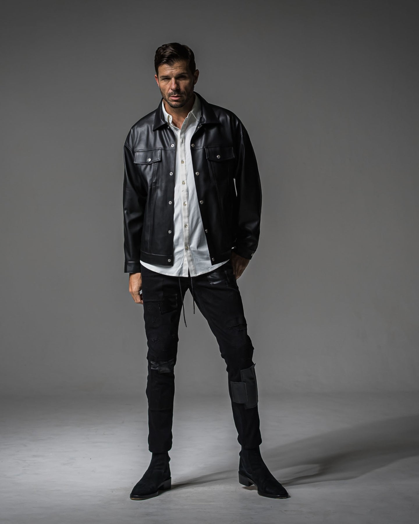 MICK DENIM JERSEY