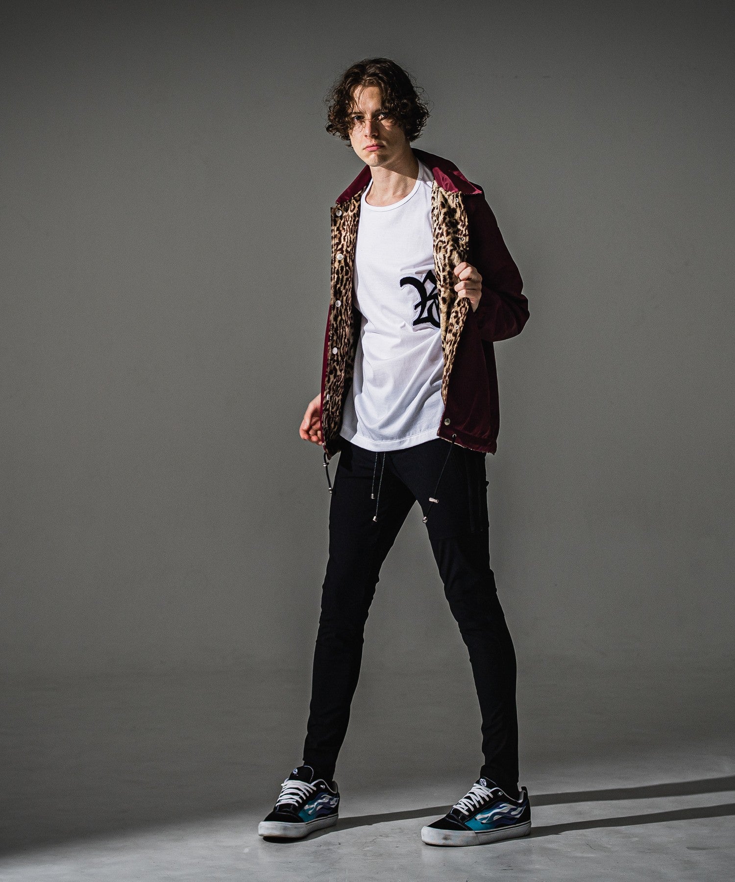 RESOUND CLOTHING リサウンドクロージング Johnson LINE NYLON PT BASIC-ST-009-2 BKLBK