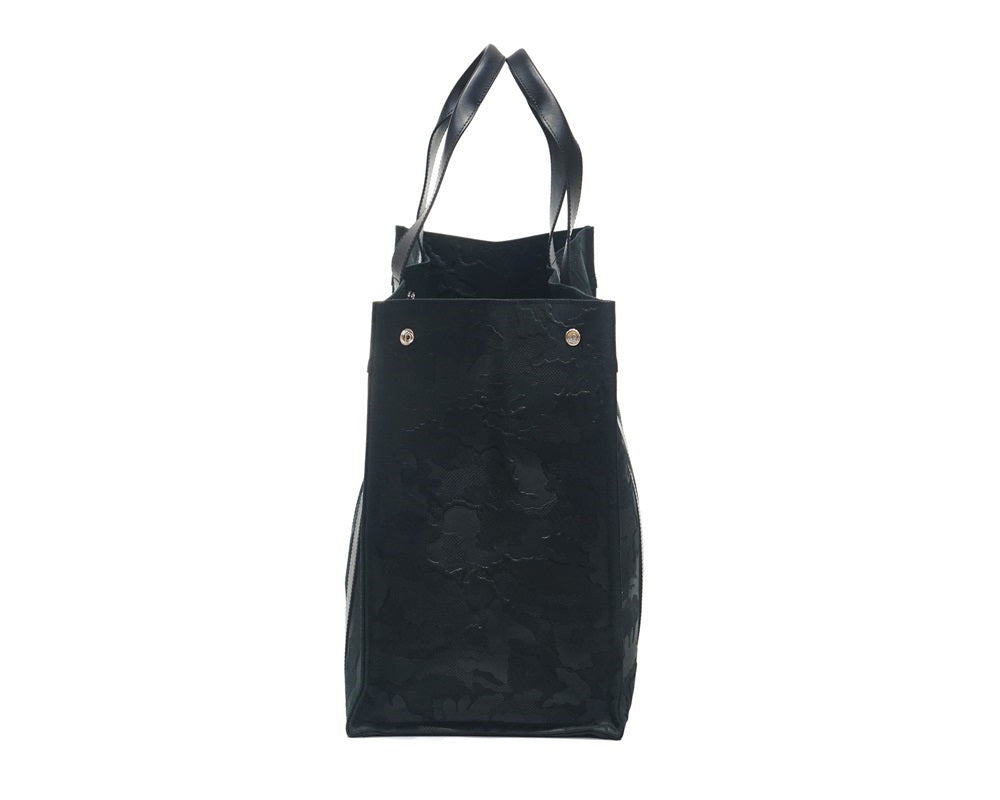 GENTIL BANDIT ジャンティバンティ LABEL NOIR トートバッグ スクエアキャンバス GM BLACK NO24-GM-BLK