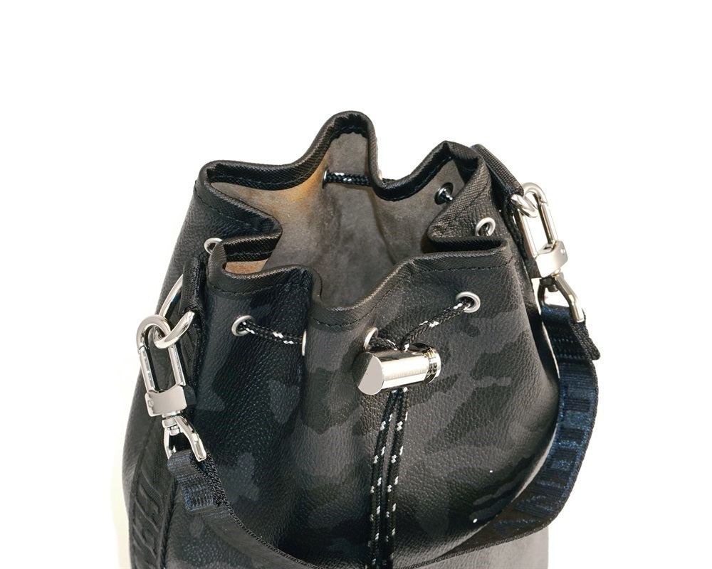 GENTIL BANDIT ジャンティバンティ 2WAY巾着バッグ ブラックカモ GB2001-BCM BLACKxCAMO