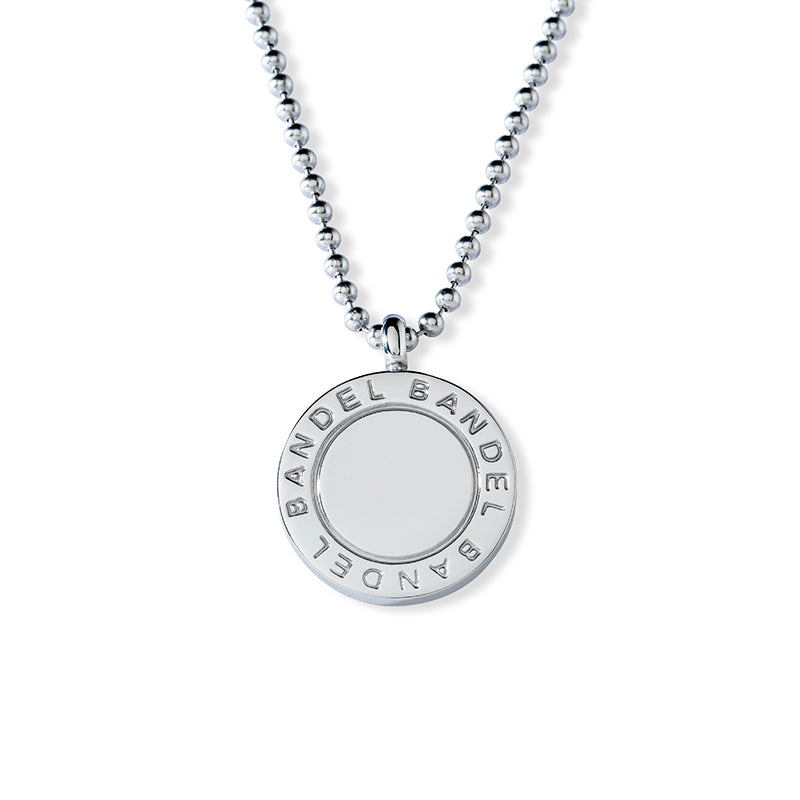BANDEL バンデル TITANIUM チタン Necklace Silver Regular size