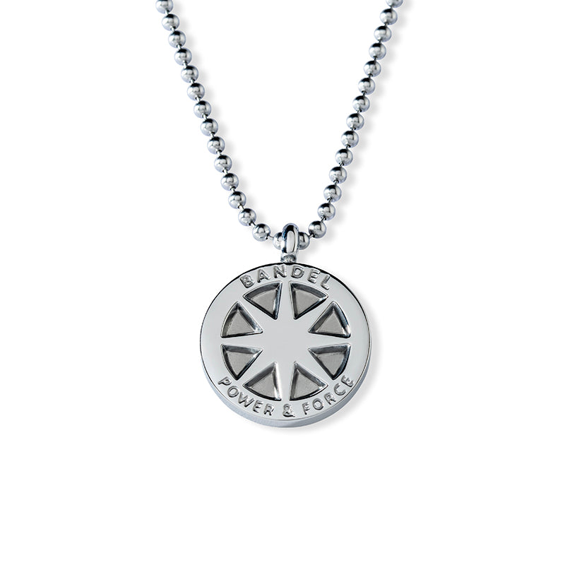 BANDEL バンデル TITANIUM チタン Necklace Silver Regular size