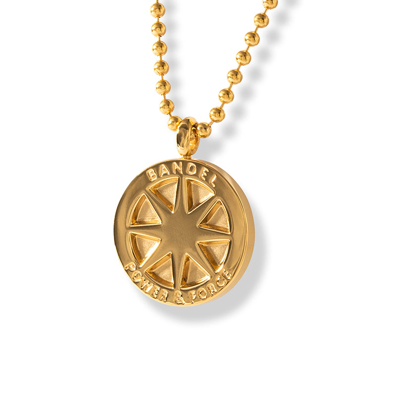 BANDEL バンデル TITANIUM チタン Necklace Gold Regular