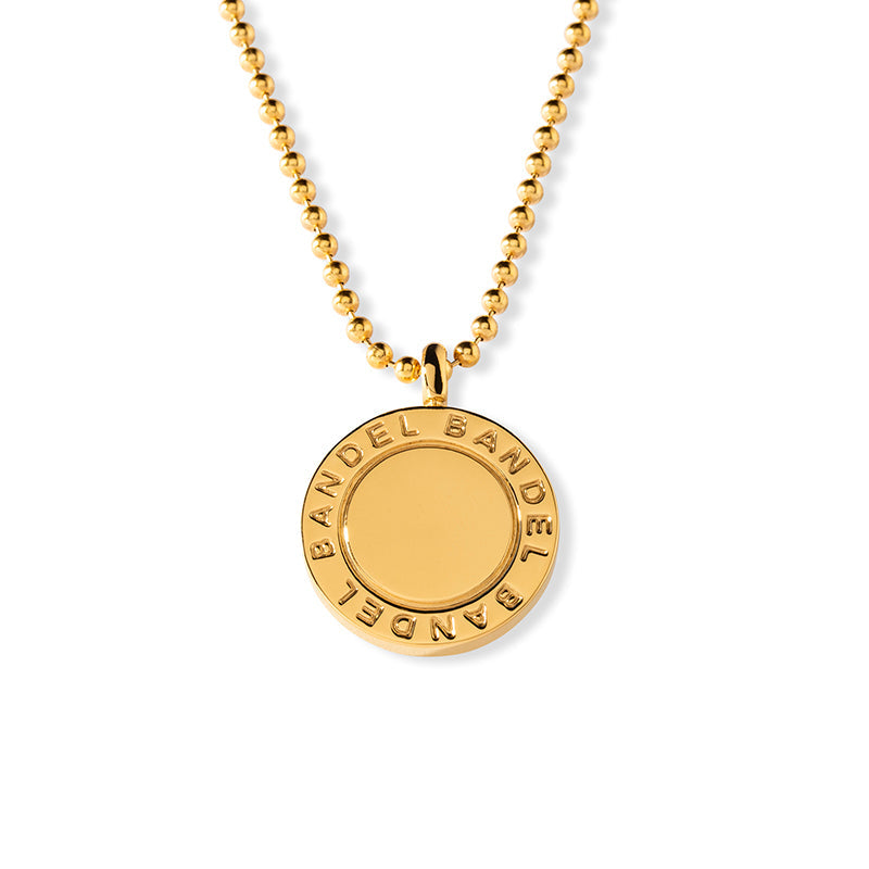 BANDEL バンデル TITANIUM チタン Necklace Gold Regular