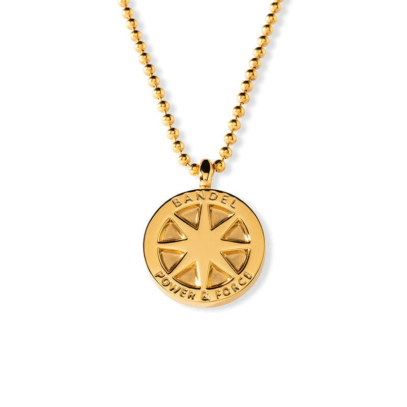 BANDEL バンデル TITANIUM チタン Necklace Gold Regular