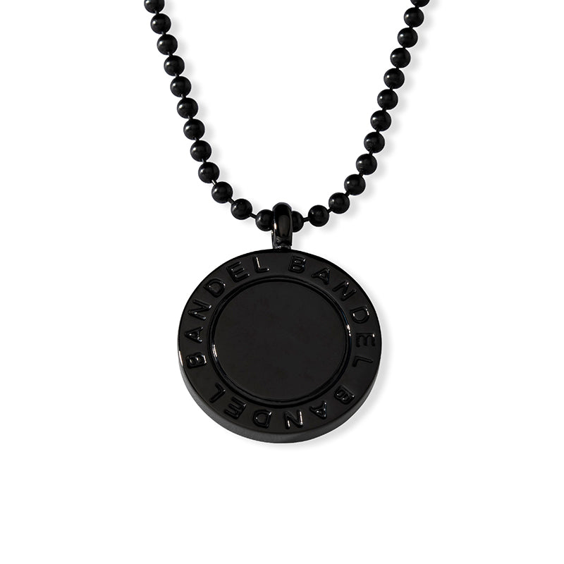 BANDEL バンデル TITANIUM チタン Necklace Black Large size