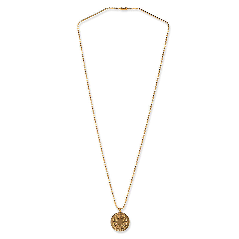 BANDEL バンデル TITANIUM チタン Necklace Gold Large size