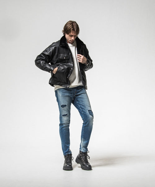 MICK DENIM JERSEY
