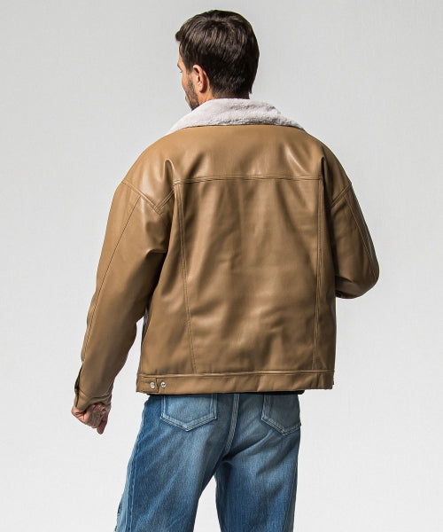LEATHER FUR OVER G