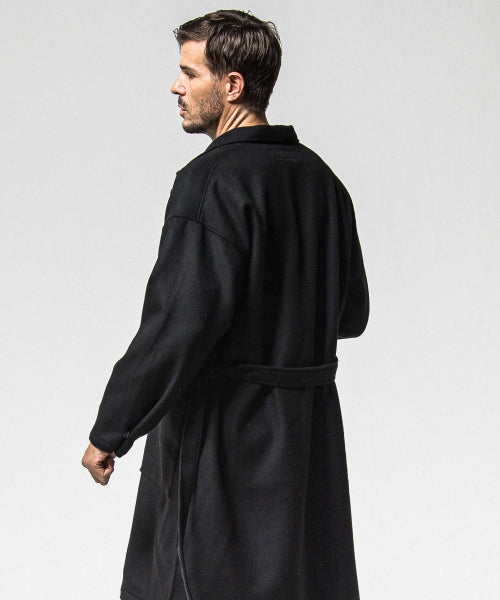 GOWN OVER COAT