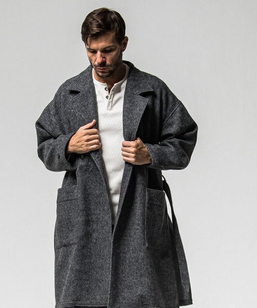 GOWN OVER COAT