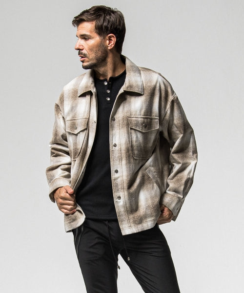 flannel check JK
