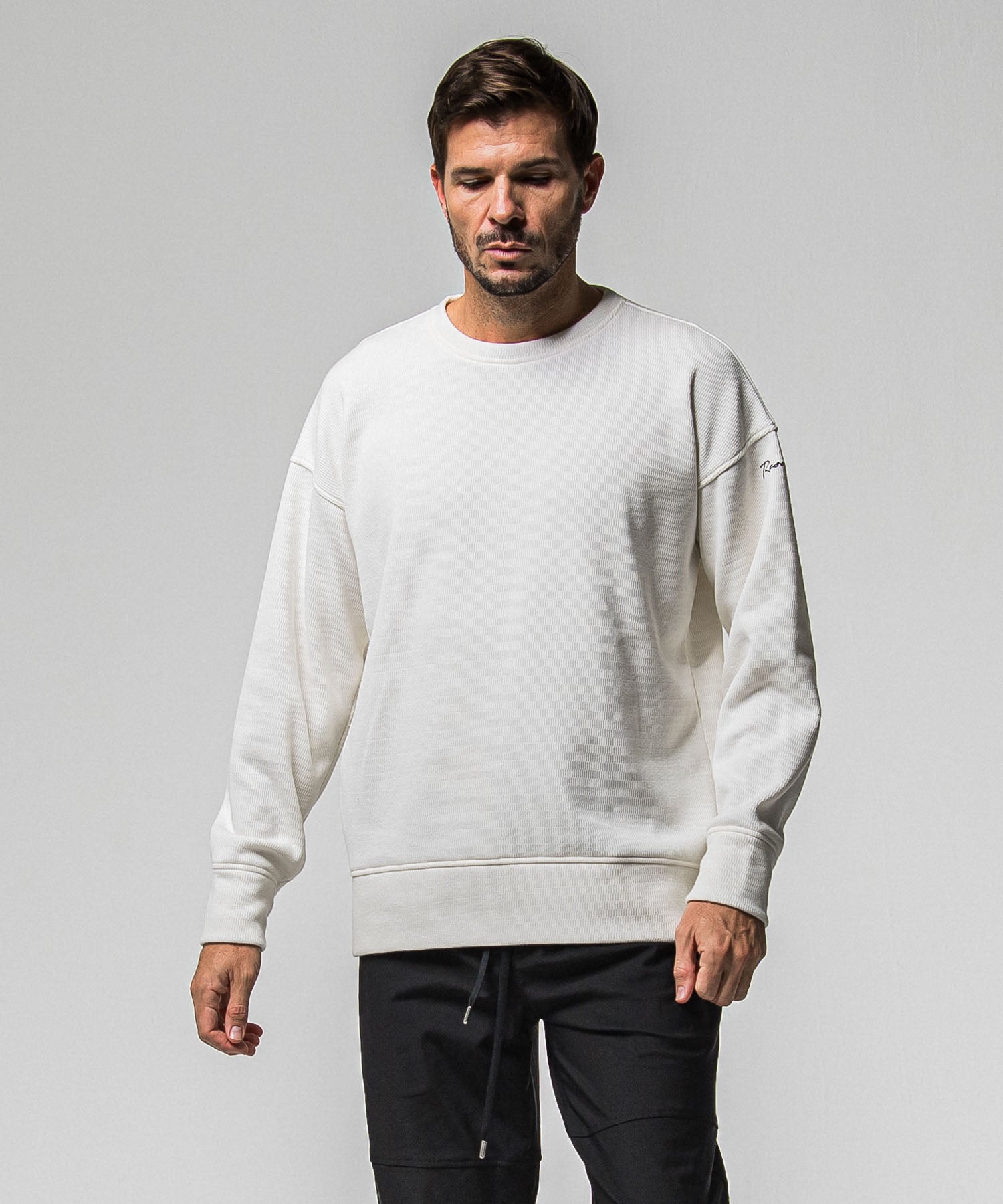 velours fleece thermal loose trainer