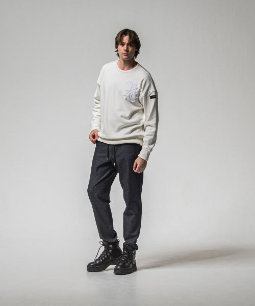 RC chenille velours fleece drop trainer
