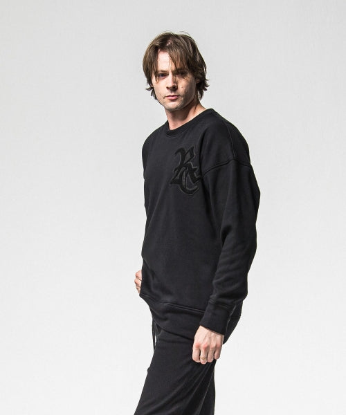 RC chenille velours fleece drop trainer