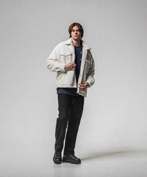 RC chenille velours fleece drop trainer