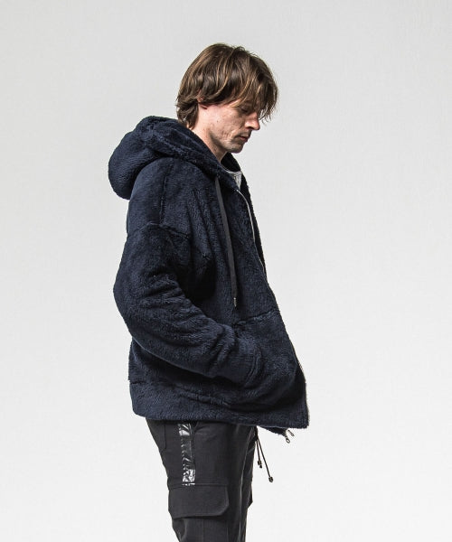 BOA zip loose hoodie