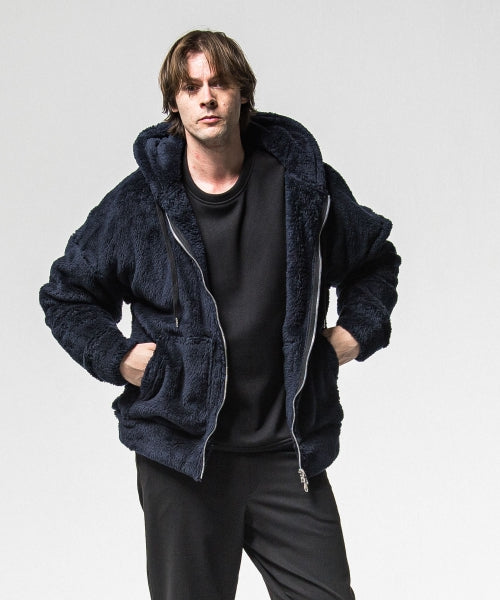 BOA zip loose hoodie