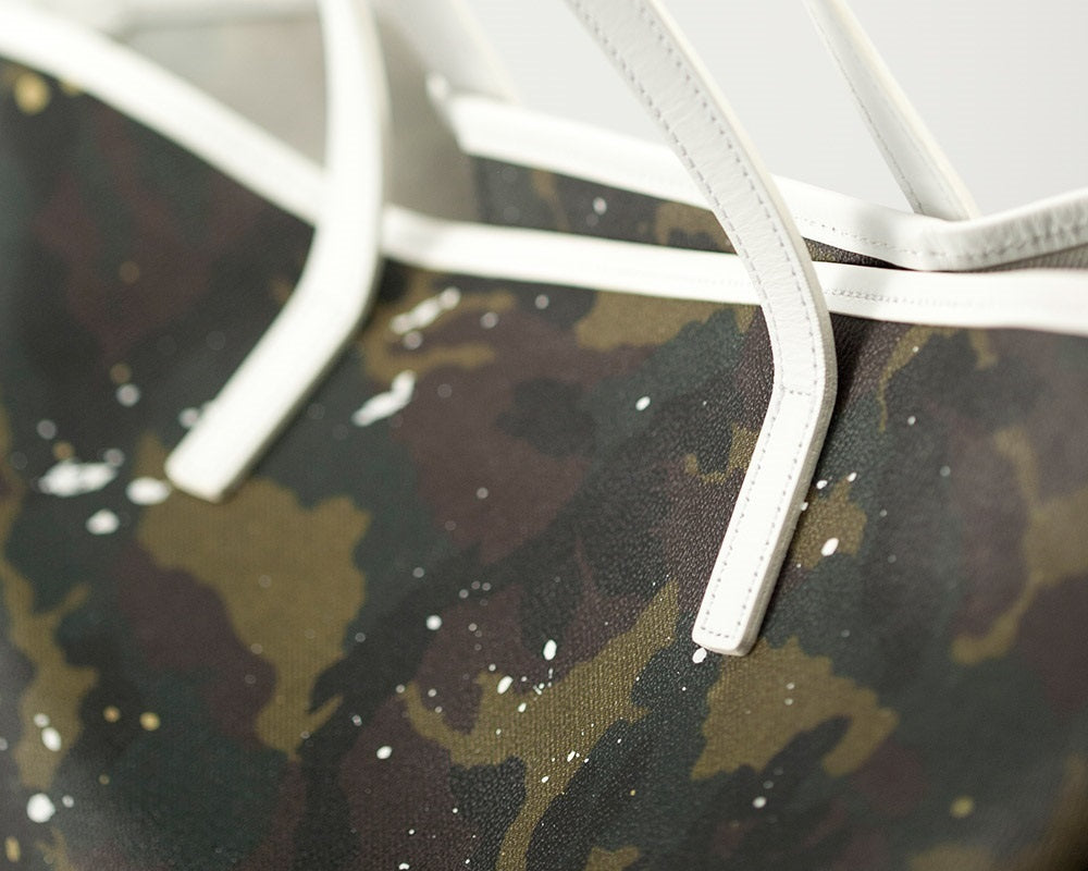 GENTIL BANDIT ジャンティバンティ トートバッグ MM カーキカモ GB1981-MM-TAN KHAKI CAMO×TAN
