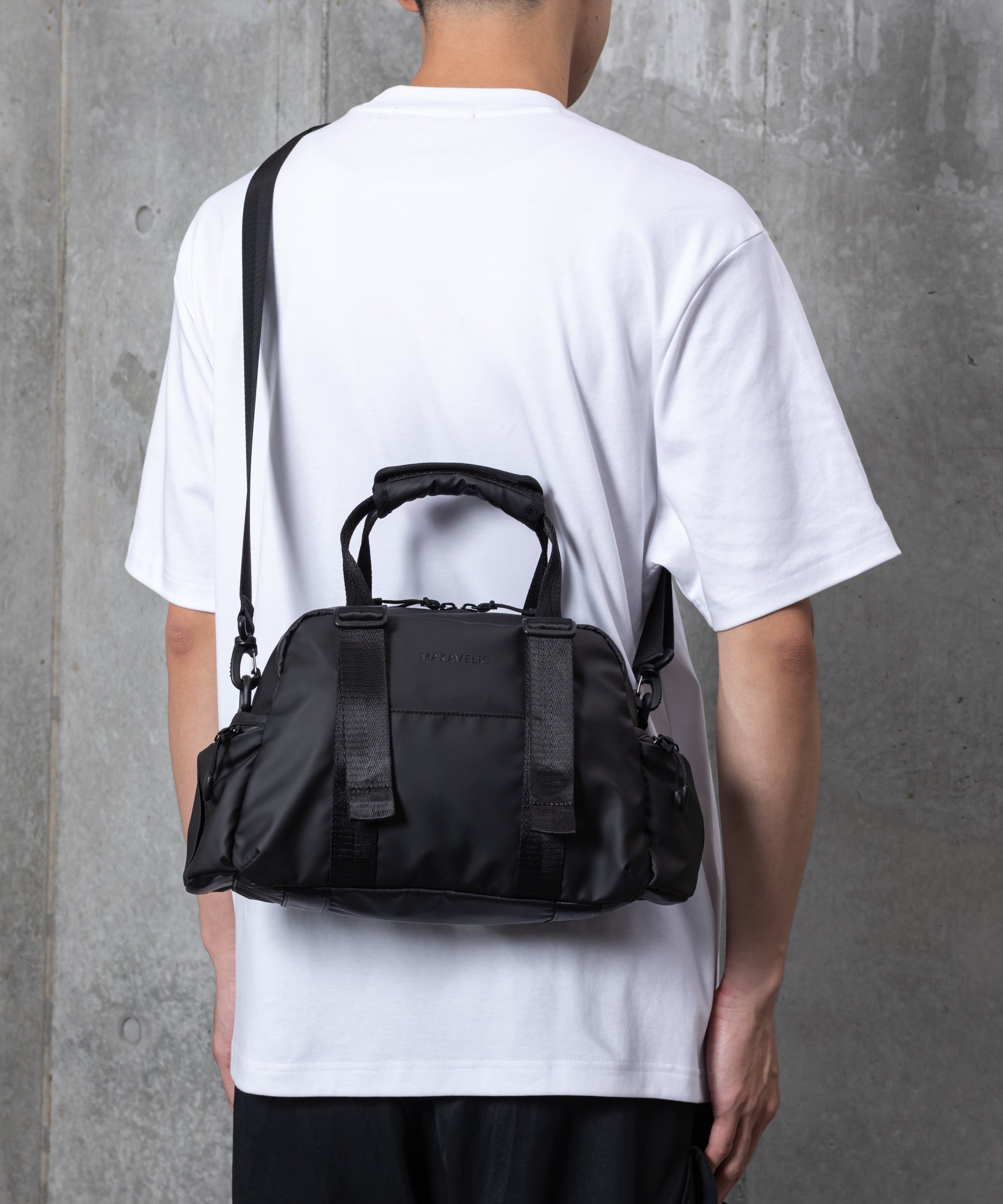 MAKAVELIC DRIP DUFFUL 2WAY MINI BOSTON BAG