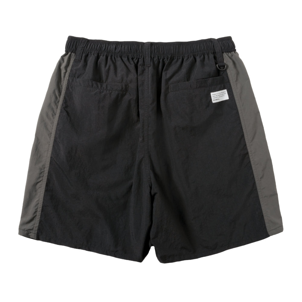 BANDEL バンデル ショートパンツ セットアップ NYLON BAGGY SHORTS BNS-3SAHP BLACK ブラック