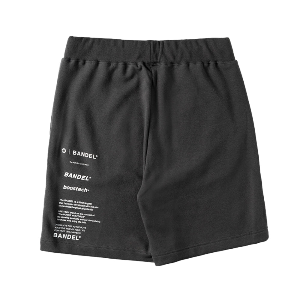 BANDEL バンデル ショートパンツ セットアップ VARIOUS LOGO SHORT PANTS SP008 CHARCOAL GREY チャコールグレー